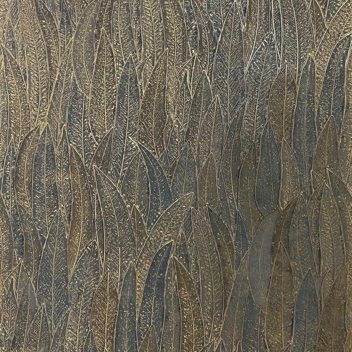 Cinerea Anthracite/Doré Select 9 Wallpaper by Casamance