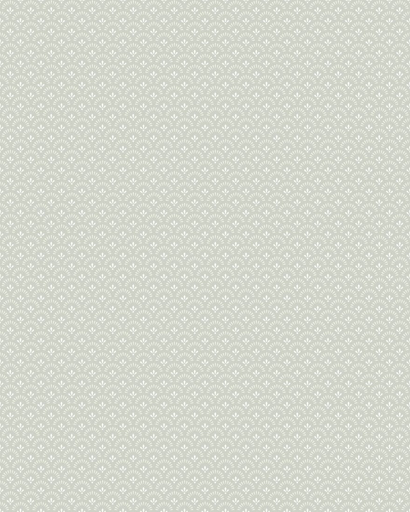 7654 Daisy Light Green and White Falsterbo III Wallpaper by Boråstapeter