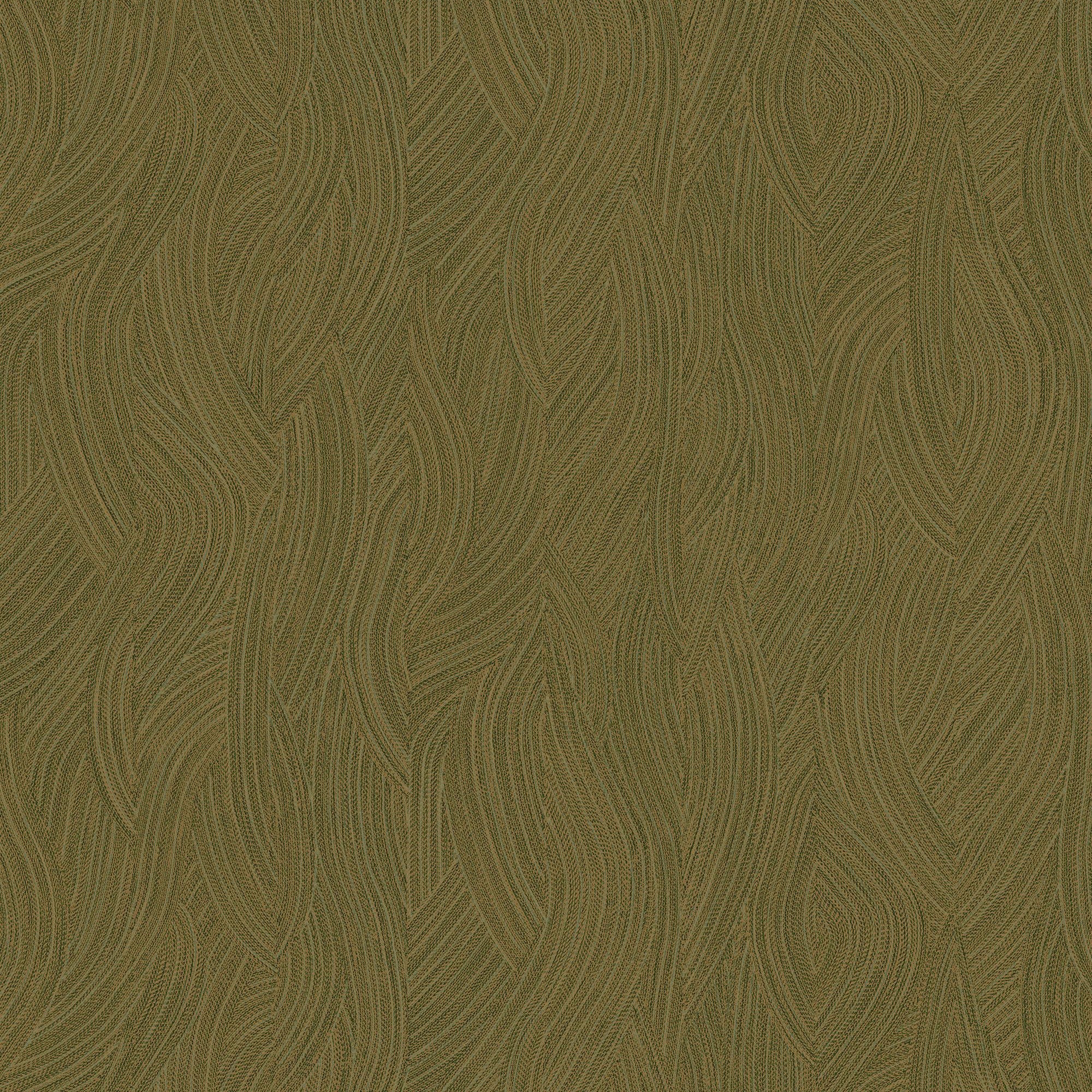 76553058 Kashmir Kaki/Doré Wallpaper by Casamance