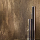 76553160 Kashmir Doré Foncé Wallpaper by Casamance