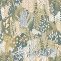 Erica Sauge / Lilas Jardin Felicia Wallpaper by Casamance