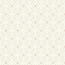 7660 Ester Light Beige and Red Falsterbo III Wallpaper by Boråstapeter
