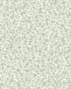 7662 Hazel Light Green and White Falsterbo III Wallpaper by Boråstapeter