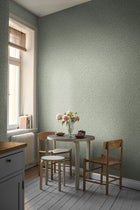 7662 Hazel Light Green and White Falsterbo III Wallpaper by Boråstapeter