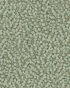 7663 Hazel Dark Green and Black Falsterbo III Wallpaper by Boråstapeter