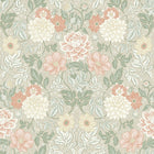 7665 Dahlia Garden Multicoloured Icons Wallpaper by Boråstapeter