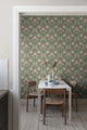 Dahlia Garden Multicoloured Icons Wallpaper by Boråstapeter