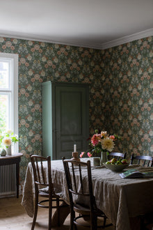 7666 Dahlia Garden Multicoloured Falsterbo III Wallpaper by Boråstapeter