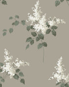 7667 Lilacs Light Brown and White Falsterbo III Wallpaper by Boråstapeter