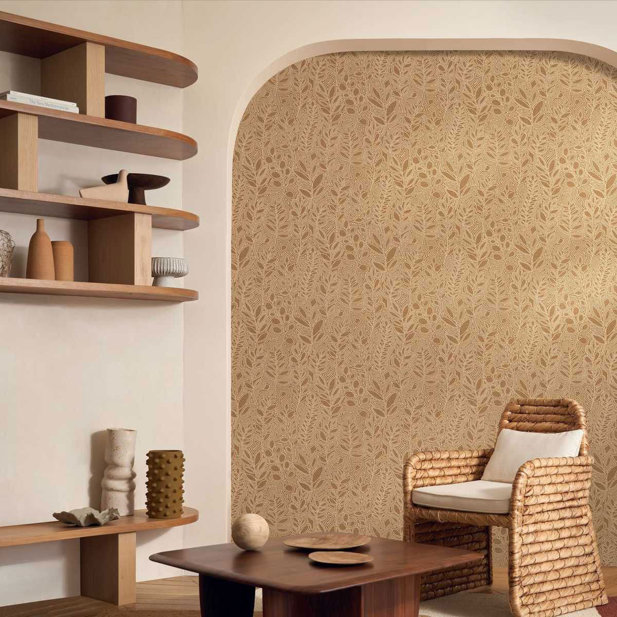 76680610 Astragale Palmadora Wallpaper by Casamance