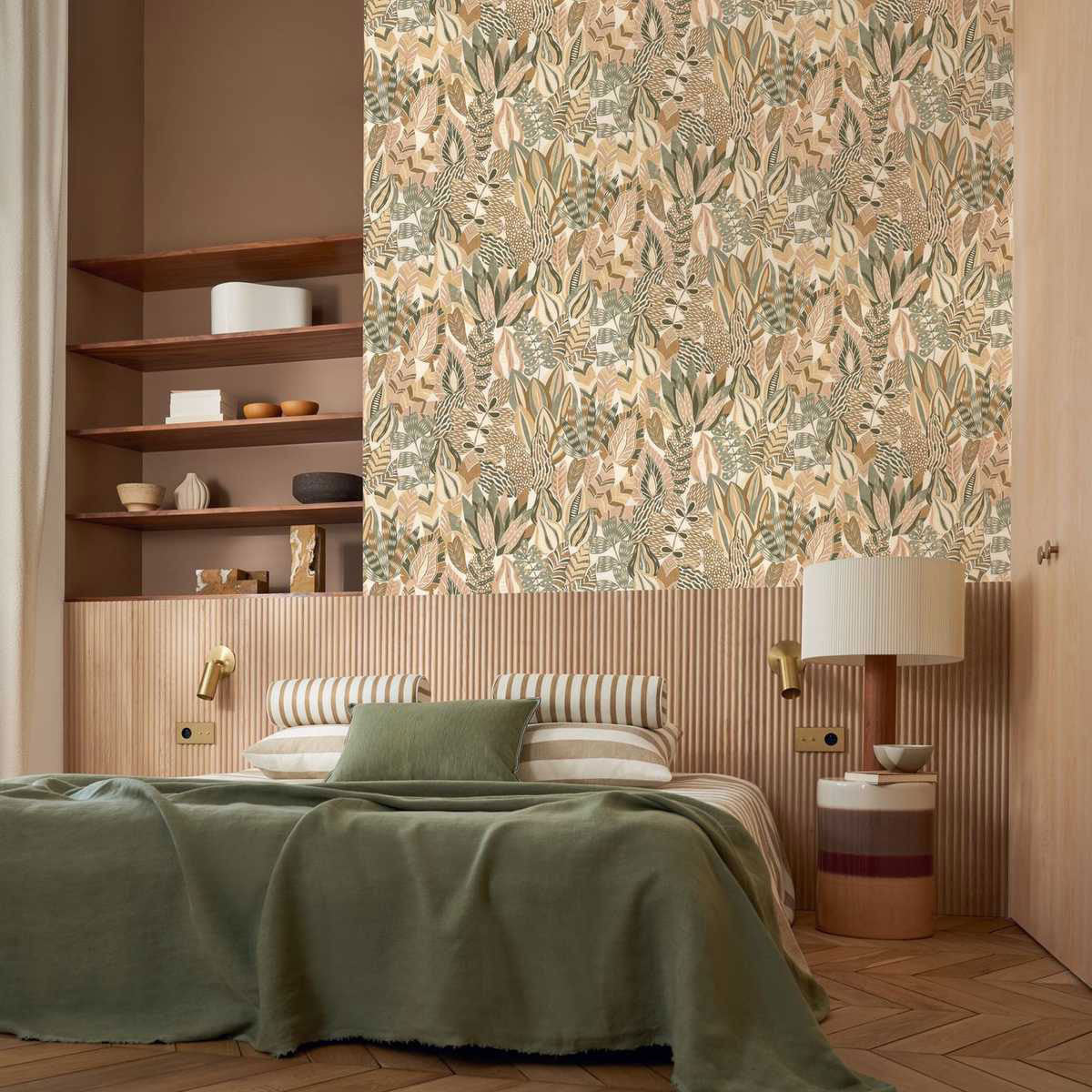 76691324 Alfabia Palmadora Wallpaper by Casamance