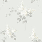 7669 Lilacs Light Grey and White Falsterbo III Wallpaper by Boråstapeter