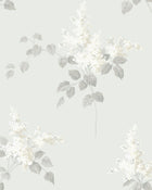 7669 Lilacs Light Grey and White Falsterbo III Wallpaper by Boråstapeter
