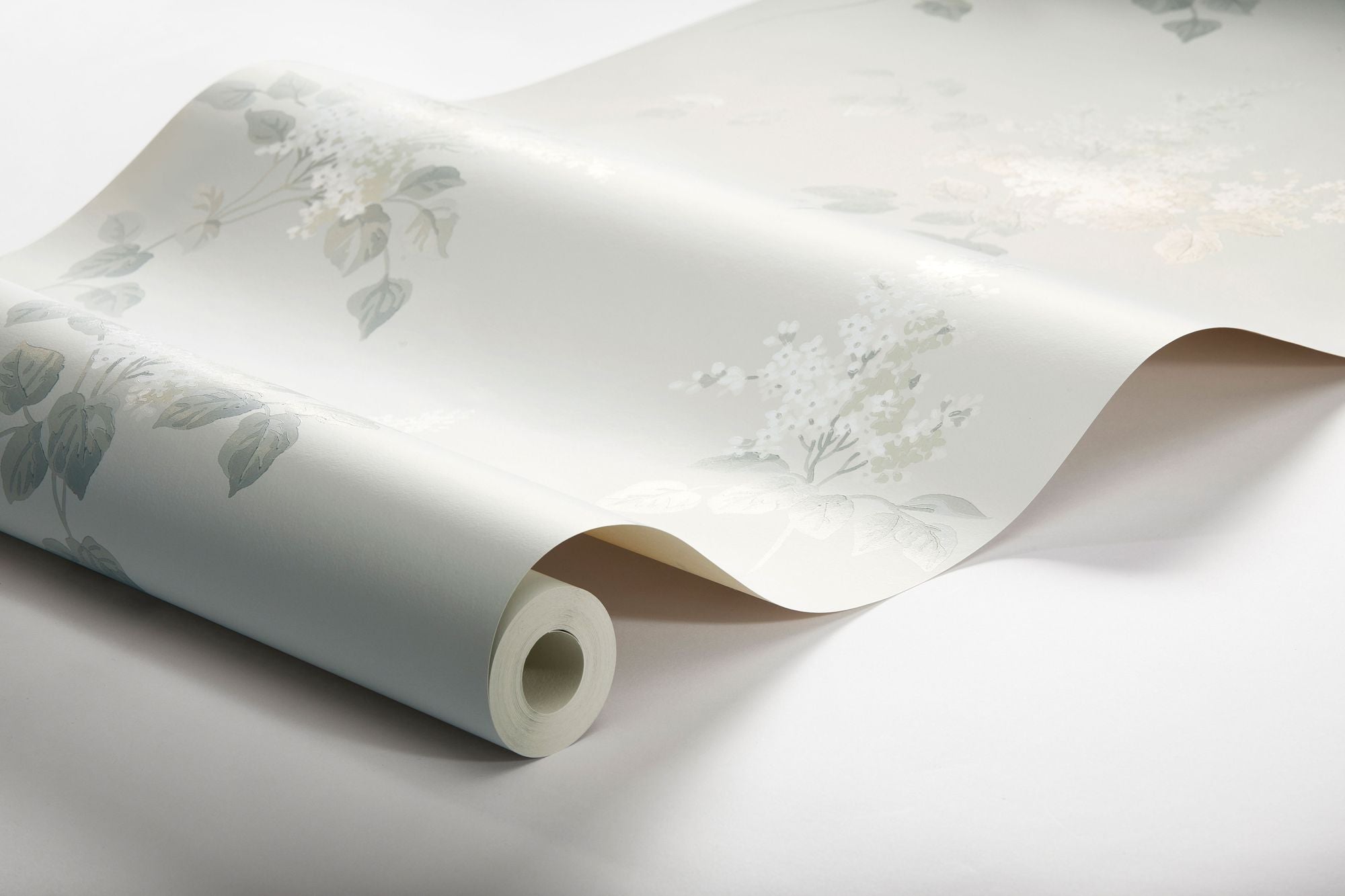 7669 Lilacs Light Grey and White Falsterbo III Wallpaper by Boråstapeter