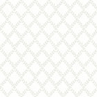 7670 Trellis Leaves Light Grey and White Falsterbo III Wallpaper by Boråstapeter