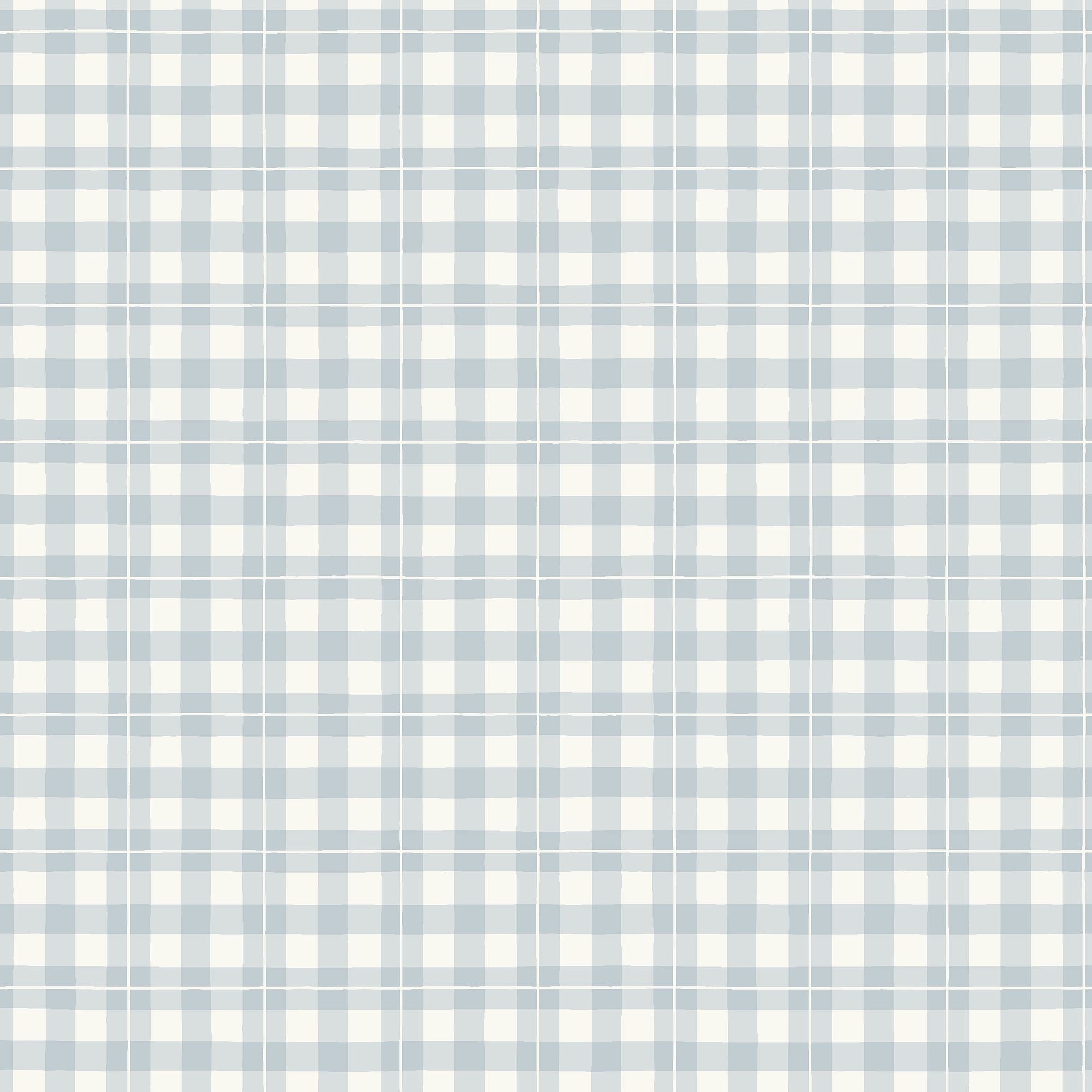 7674 Frida Light Blue and White Falsterbo III Wallpaper by Boråstapeter