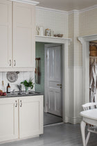7675 Frida Light Beige and White Falsterbo III Wallpaper by Boråstapeter