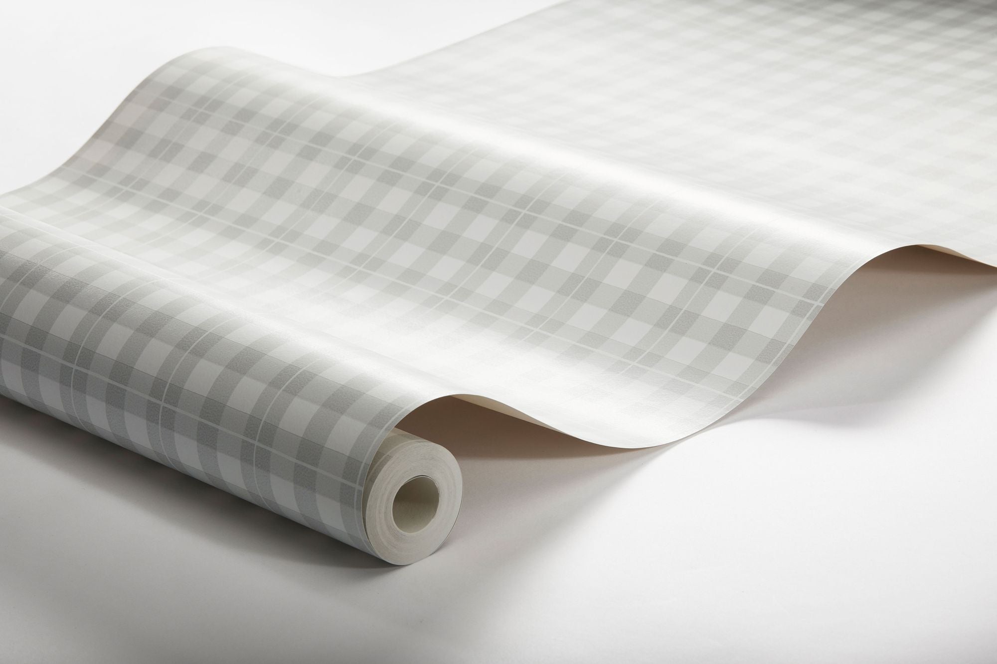 7676 Frida Light Grey and White Falsterbo III Wallpaper by Boråstapeter