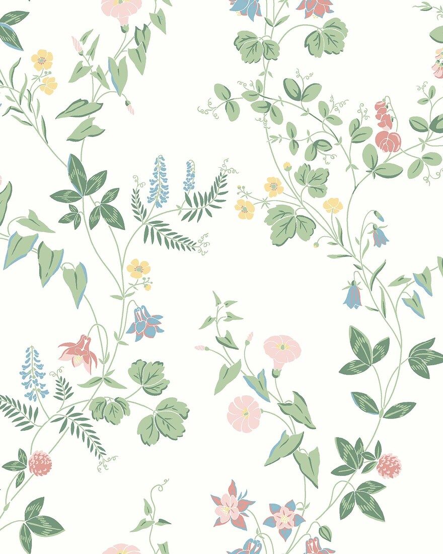 7680 Midsummer Eve Multicoloured Falsterbo III Wallpaper by Boråstapeter