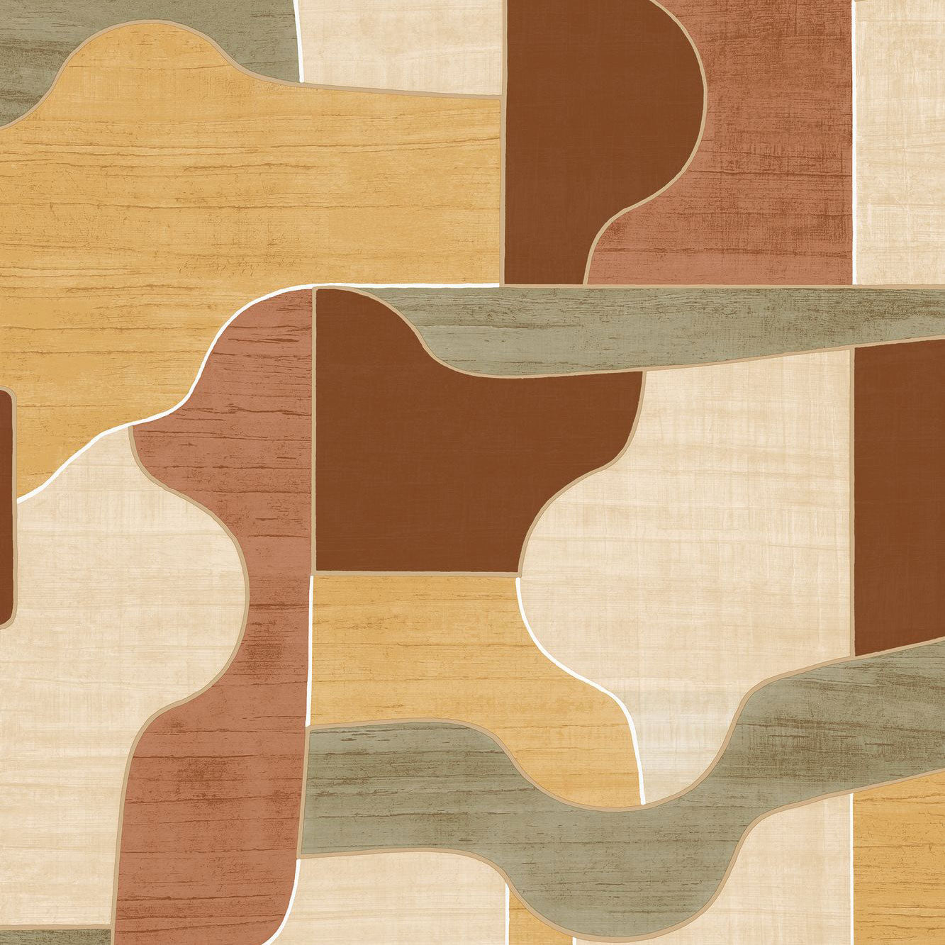 76820100 Modernismo Blush/Vanille Modernismo Wallpaper by Casamance