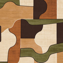 76820304 Modernismo Ambre/Kaki Modernismo Wallpaper by Casamance