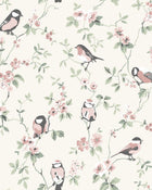 7682 Falsterbo Birds Multicoloured Falsterbo III Wallpaper by Boråstapeter