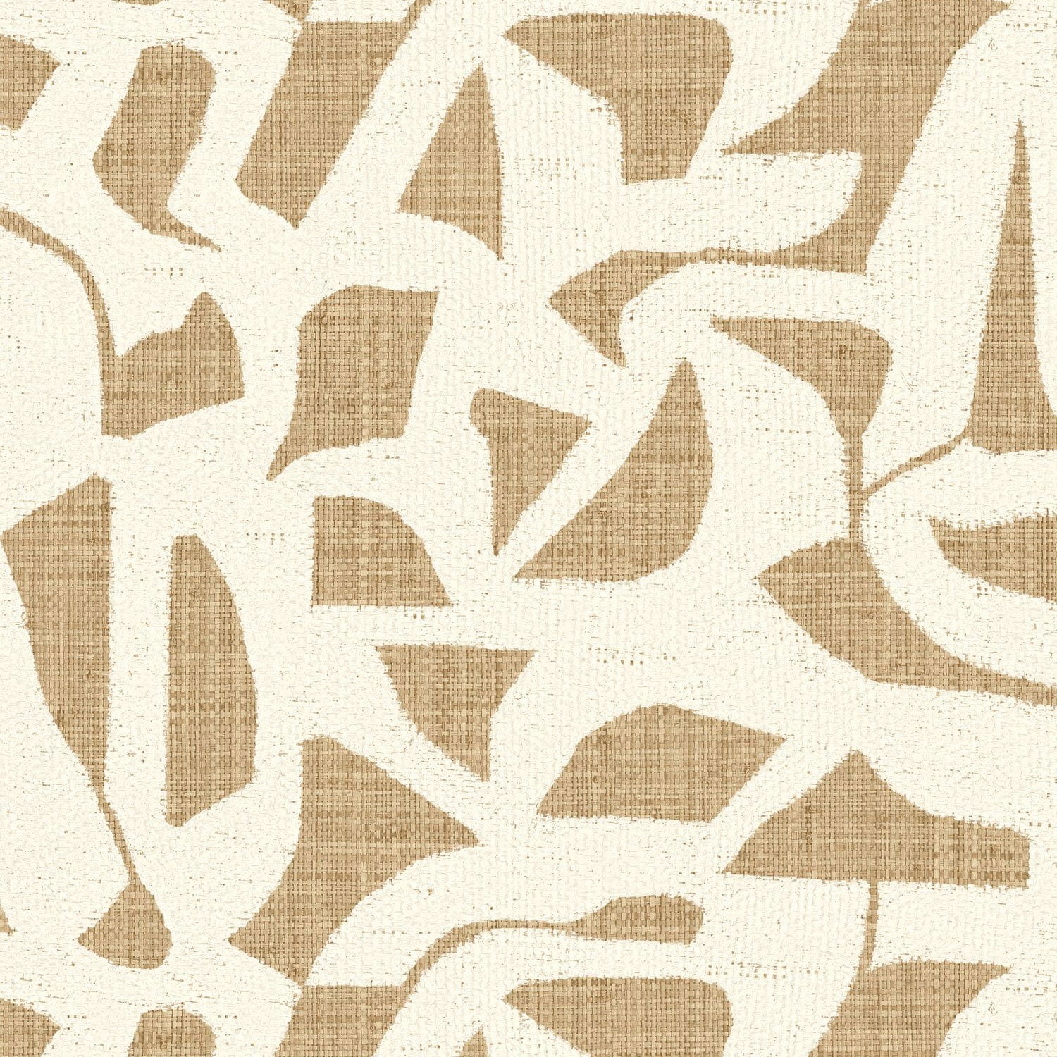 76830610 Cana Paille Modernismo Wallpaper by Casamance