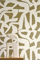 76830712 Cana Kaki Modernismo Wallpaper by Casamance