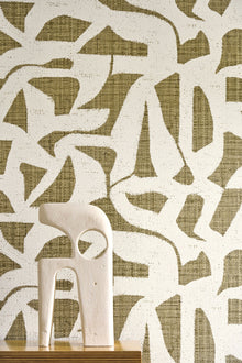 76830712 Cana Kaki Modernismo Wallpaper by Casamance