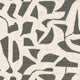 Cana Anthracite Modernismo Wallpaper by Casamance