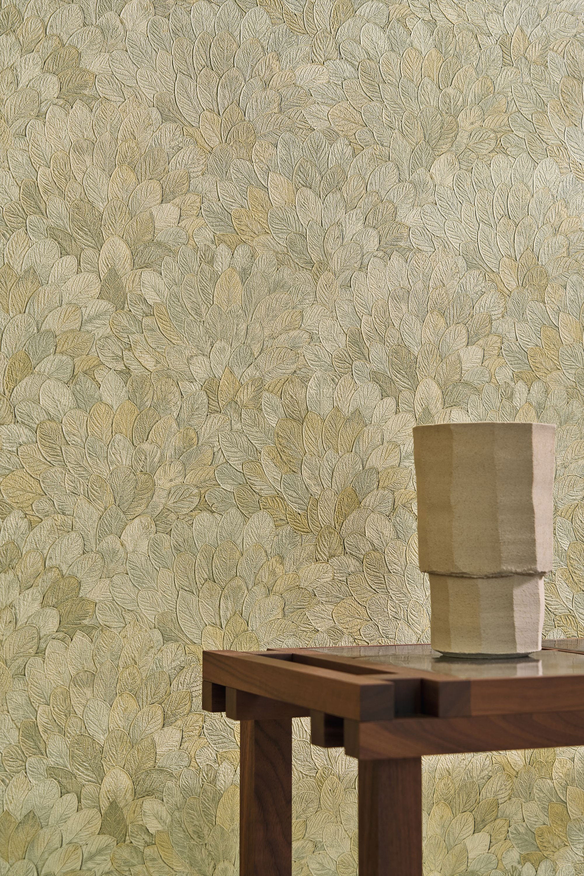 76841120 Feijoa Amande Modernismo Wallpaper by Casamance