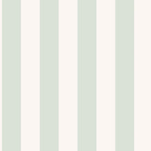 7684 Falsterbo Stripe Light Green and Beige Falsterbo III Wallpaper by Boråstapeter