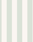 Falsterbo Stripe Light Green and Beige Falsterbo III Wallpaper by Boråstapeter