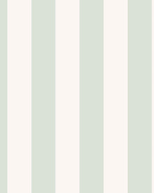 Falsterbo Stripe Light Green and Beige Falsterbo III Wallpaper by Boråstapeter