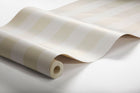 7685 Falsterbo Stripe Light Beige and White Falsterbo III Wallpaper by Boråstapeter