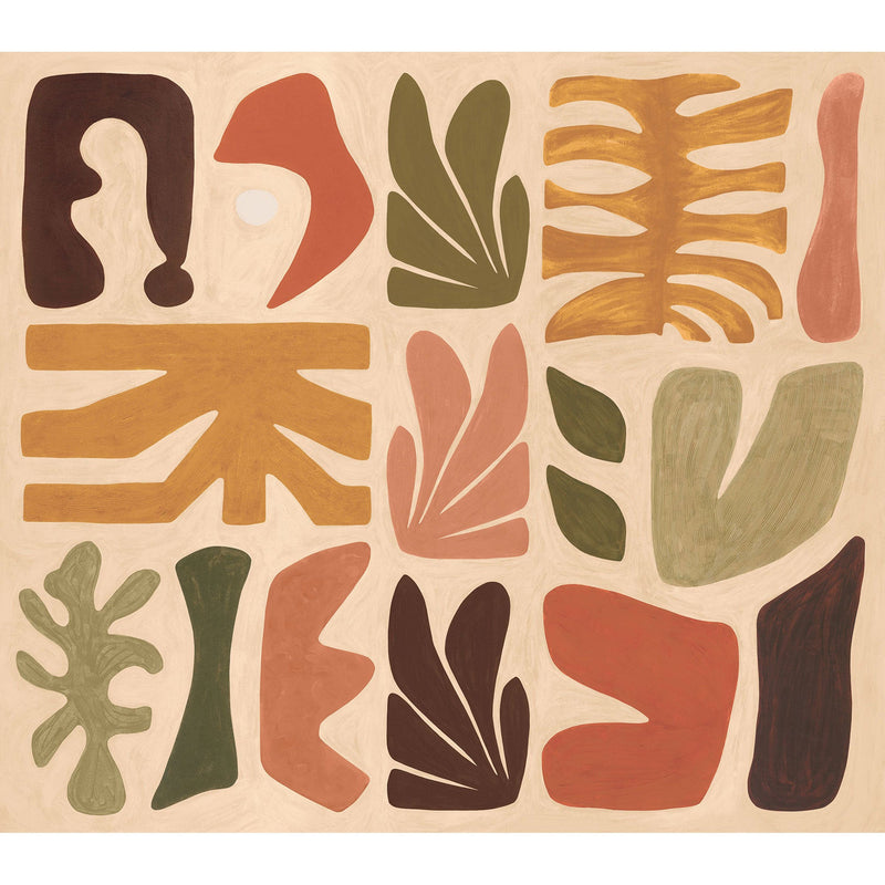 76863466 Jorge Nude/Kaki Modernismo Wallpaper by Casamance