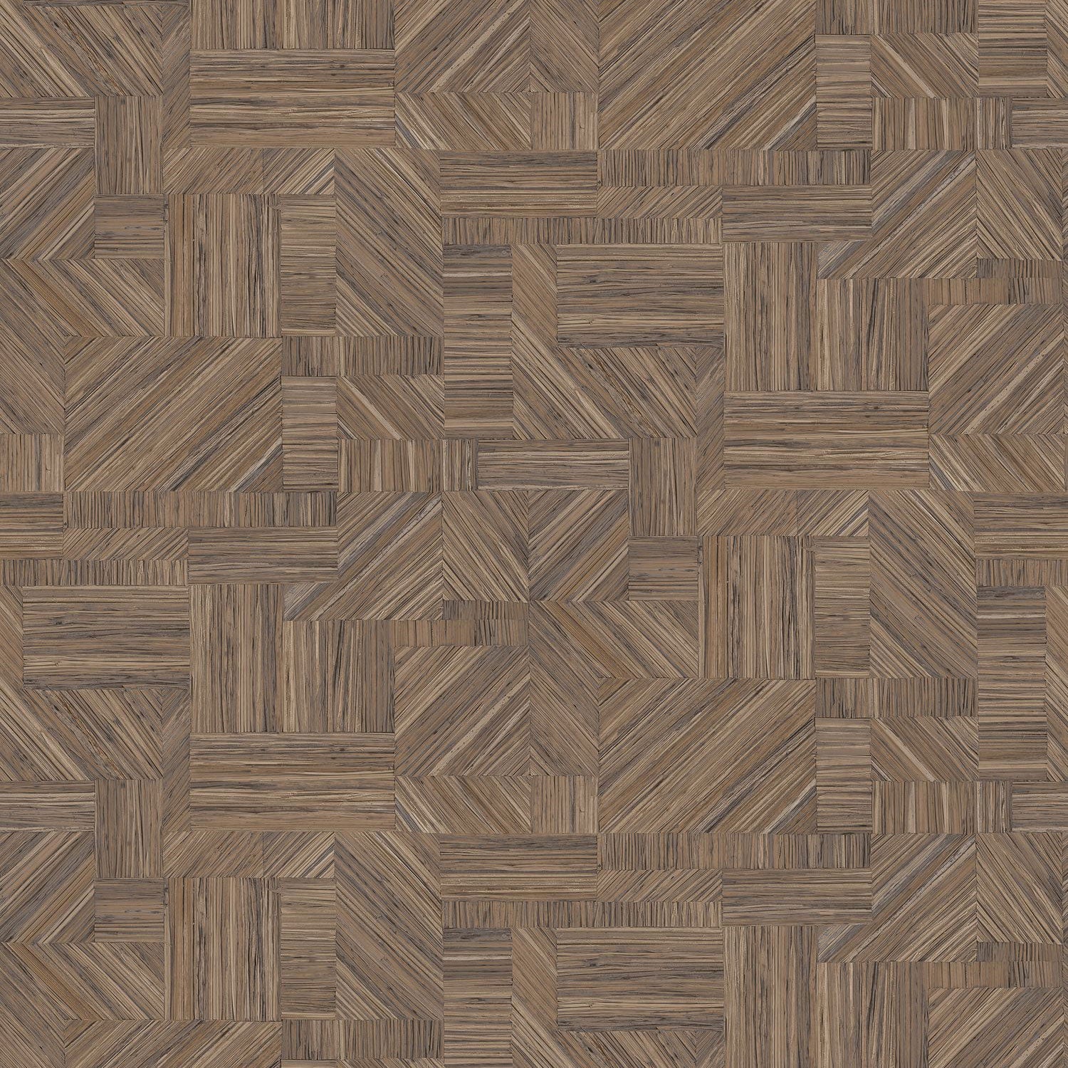 76892038 Imbrication Sépia Wallpaper by Casamance