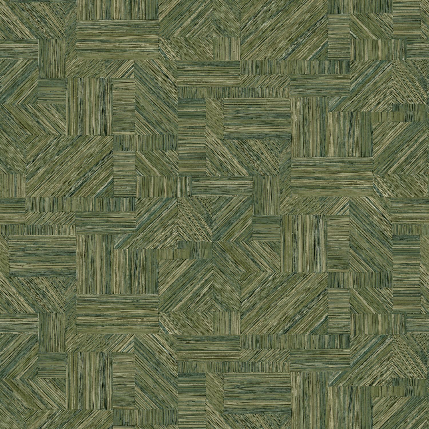 76892140 Imbrication Vert Mousse Wallpaper by Casamance