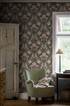 7689 Dahlia Garden Multicoloured Falsterbo III Wallpaper by Boråstapeter