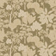 Inara Kaki/Doré Tressora Wallpaper by Casamance