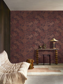 76900712 Inara Pourpre Tressora Wallpaper by Casamance