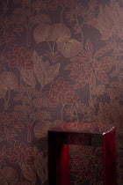 76900712 Inara Pourpre Tressora Wallpaper by Casamance