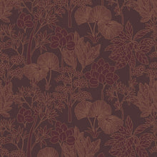 76900712 Inara Pourpre Tressora Wallpaper by Casamance