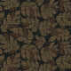 Lontara Noir/Doré Tressora Wallpaper by Casamance