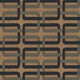 Matjara Noir/Doré Tressora Wallpaper by Casamance