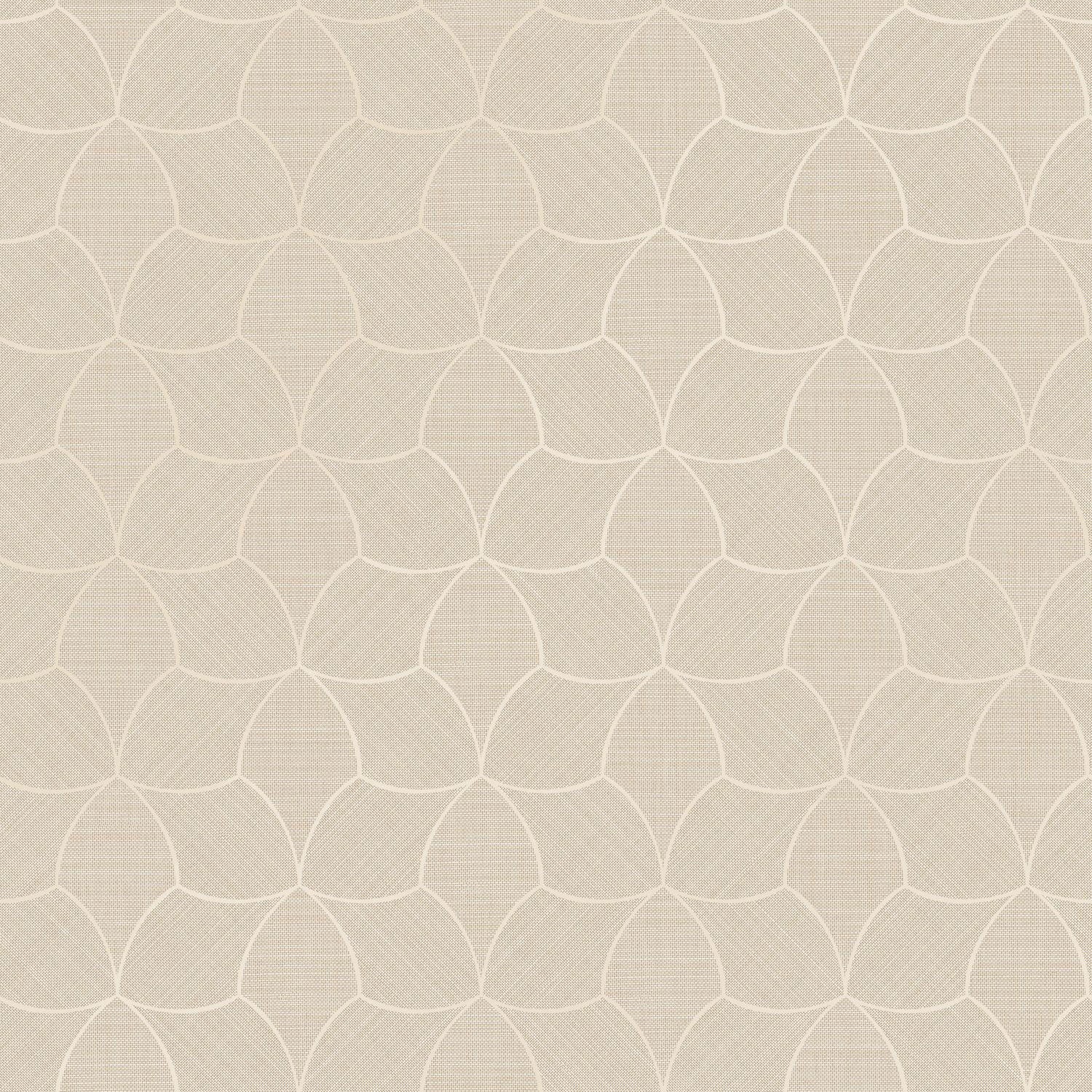 76943262 Tressana Sable/Nacré Tressora Wallpaper by Casamance