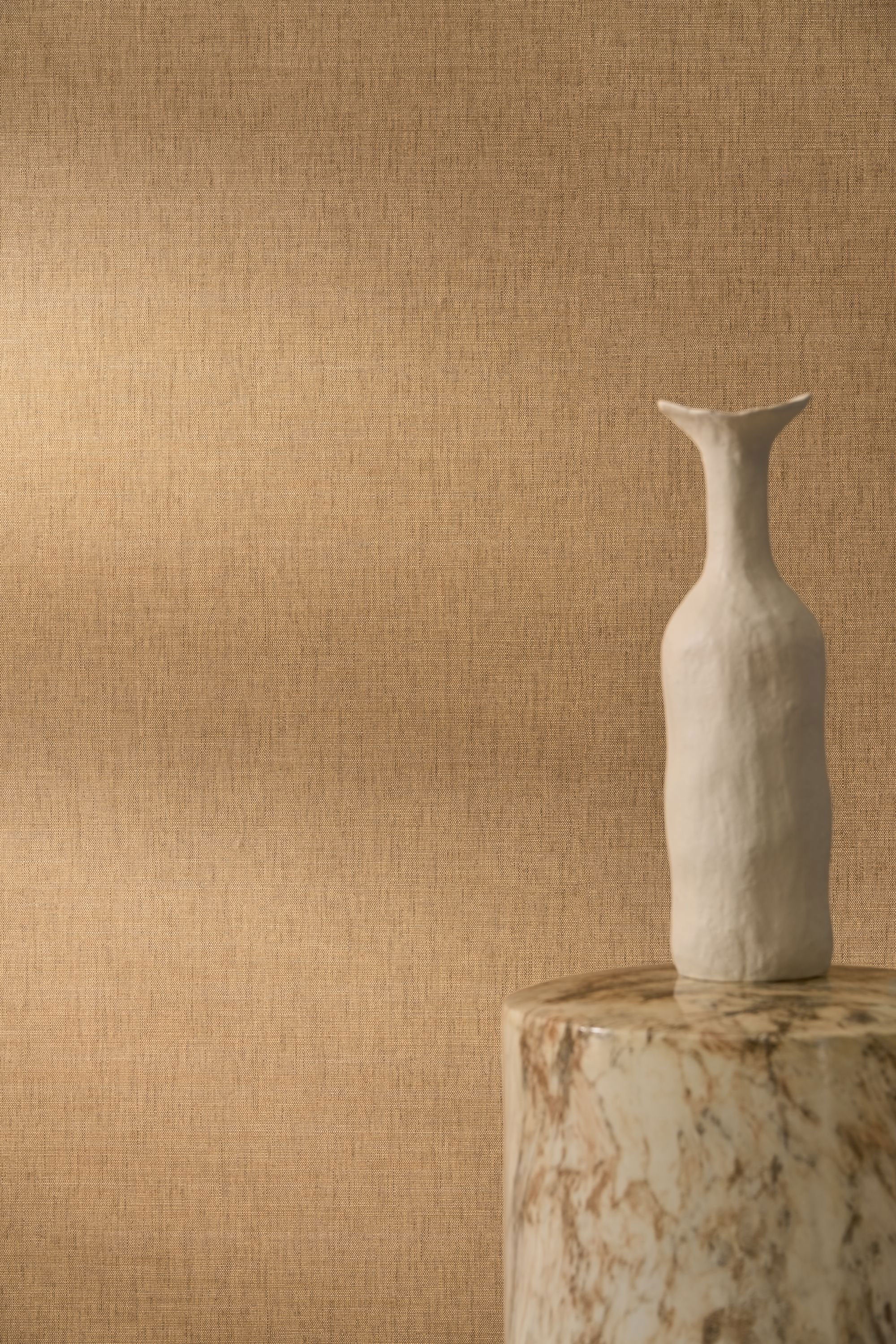 76954384 Fibra Camel Tressora Wallpaper by Casamance