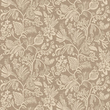 76960406 Pastel Tabac Broderies Wallpaper by Casamance