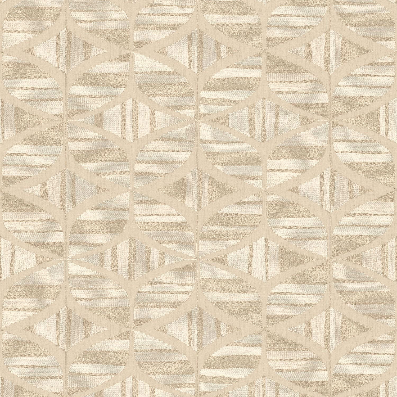 76982140 Filandra Sable Broderies Wallpaper by Casamance