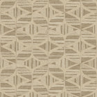 76982344 Filandra Lin/Kaki Broderies Wallpaper by Casamance